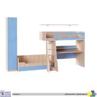 ДВУХЪЯРУСНАЯ КРОВАТЬ FELICITA KIDS 3.3