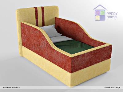 МЯГКАЯ ДЕТСКАЯ КРОВАТЬ BAMBINI PANNO 1