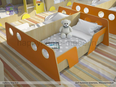 РАЗДЕЛЬНАЯ ДВУСПАЛЬНАЯ КРОВАТЬ ОРБИТА STEP B2 (ДЛЯ 2-Х ДЕТЕЙ)