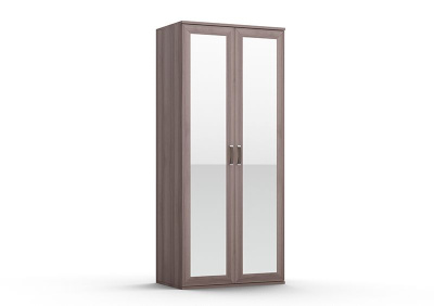ДВУСТВОРЧАТЫЙ ШКАФ ДЛЯ ОДЕЖДЫ GLOSS 02 С ЗЕРКАЛАМИ