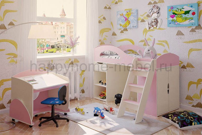 НИЗКАЯ КРОВАТЬ-ЧЕРДАК BAMBINI 30