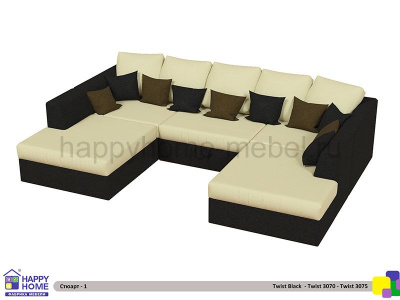 БОЛЬШОЙ ДИВАН ДЛЯ ГОСТИНОЙ СТЮАРТ-1 3000X2000