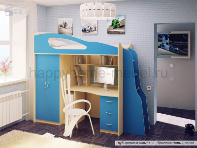 КРОВАТЬ-ЧЕРДАК ОРБИТА 8 NEW