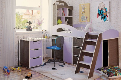 НИЗКАЯ КРОВАТЬ-ЧЕРДАК BAMBINI 31