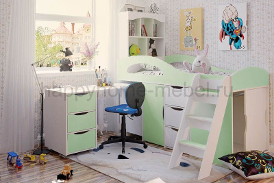 НИЗКАЯ КРОВАТЬ-ЧЕРДАК BAMBINI 31