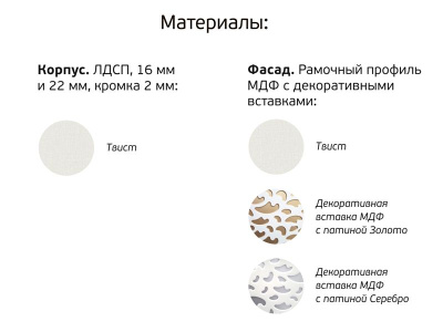 ДВУСТВОРЧАТЫЙ ШКАФ ДЛЯ ОДЕЖДЫ TWIST (НИЦЦА) 02