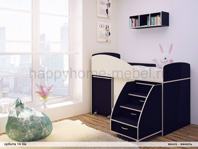 КРОВАТЬ-ЧЕРДАК ОРБИТА 14 ЛАЙТ