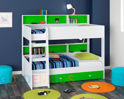 ДВУХЪЯРУСНАЯ КРОВАТЬ GOLDEN KIDS 1