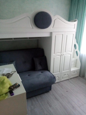 КРОВАТЬ - ЧЕРДАК С ДИВАНОМ HAPPY KIDS ПРОВАНС 4