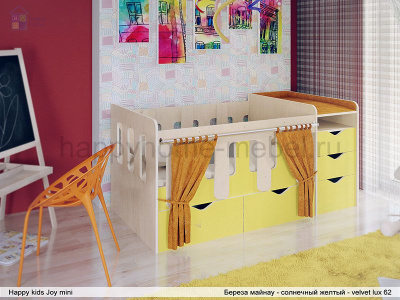 ДЕТСКАЯ КРОВАТЬ HAPPY KIDS JOY MINI 160Х70 СМ