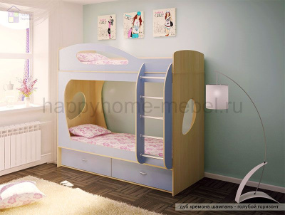 ДВУХЪЯРУСНАЯ КРОВАТЬ ОРБИТА 2 NEW 200