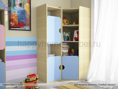 УГЛОВОЙ ШКАФ-СТЕЛЛАЖ ОРБИТА STEP H11