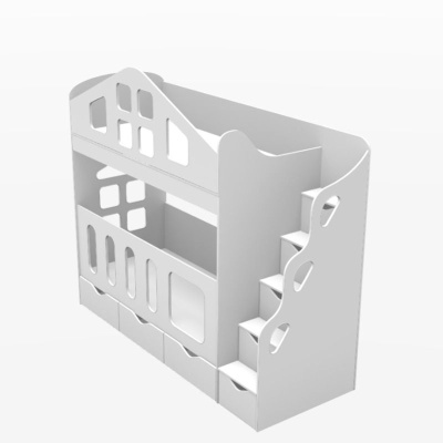 ДВУХЪЯРУСНАЯ КРОВАТЬ HAPPY KIDS SOUL BABY HOME 24 