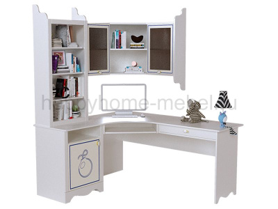 УГЛОВОЙ СТОЛ С НАДСТРОЙКОЙ HAPPY KIDS OCEAN M 41