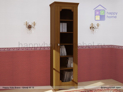 Шкаф-витрина Happy kids Bravo М19
