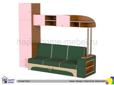 ДЕТСКАЯ СТЕНКА ТРИУМФ -2 (СТАРТОВАЯ КОМПЛЕКТАЦИЯ)