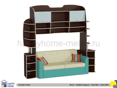 ДЕТСКАЯ СТЕНКА ТРИУМФ -5 (СТАРТОВАЯ КОМПЛЕКТАЦИЯ)