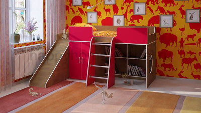 КРОВАТЬ-ЧЕРДАК ОРБИТА 6 + ГОРКА