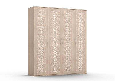 ЧЕТЫРЕХСТВОРЧАТЫЙ ШКАФ ДЛЯ ОДЕЖДЫ GLOSS 04