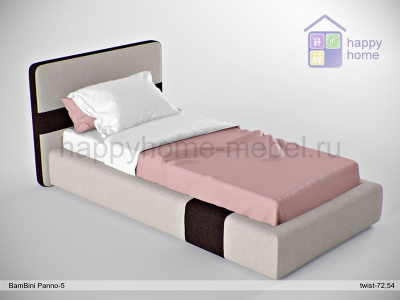 МЯГКАЯ ДЕТСКАЯ КРОВАТЬ BAMBINI PANNO 5