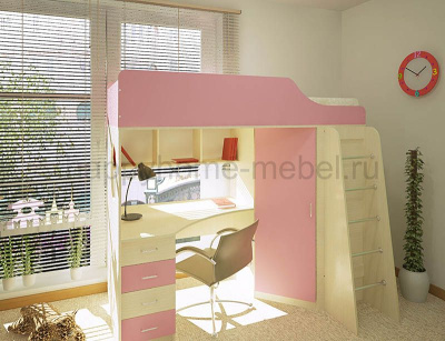 КРОВАТЬ-ЧЕРДАК ОРБИТА 7 (КОРПУС - БУК БАВАРИЯ)