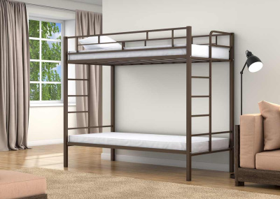 ДВУХЪЯРУСНАЯ МЕТАЛЛИЧЕСКАЯ КРОВАТЬ ВАЛЕНСИЯ ТВИСТ