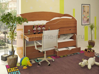 ДВУХЪЯРУСНАЯ КРОВАТЬ BAMBINI 8