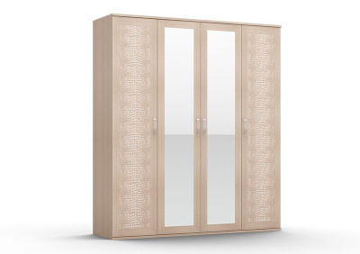 ЧЕТЫРЕХСТВОРЧАТЫЙ ШКАФ ДЛЯ ОДЕЖДЫ GLOSS 04 С ДВУМЯ ЗЕРКАЛАМИ