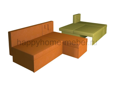 УГЛОВОЙ РАЗДВИЖНОЙ ДИВАН BAMBINI PANNO 13.3 (ДВУСПАЛЬНЫЙ)