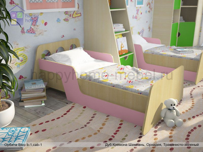 ОДНОСПАЛЬНАЯ КРОВАТЬ ОРБИТА STEP B1 (ДЛЯ РЕБЕНКА ОТ 2-Х ЛЕТ)