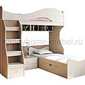 Двухъярусные угловые кровати