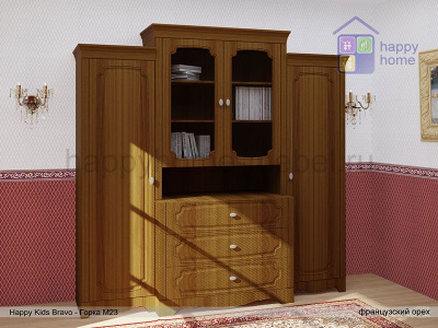 Горка-витрина Happy kids Bravo М23