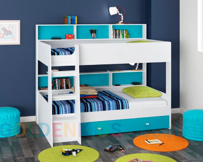 ДВУХЪЯРУСНАЯ КРОВАТЬ GOLDEN KIDS 1