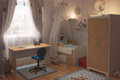 РАЗДВИЖНАЯ КРОВАТКА BAMBINI 01.1 МИКРО (ОТ 0+)