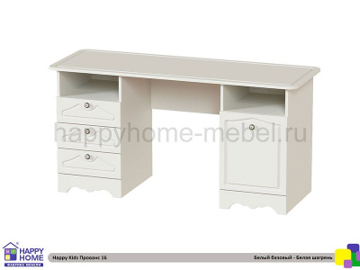 СТОЛ С ДВУМЯ ТУМБАМИ HAPPY KIDS ПРОВАНС 16