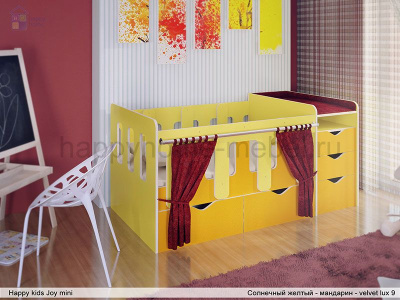 ДЕТСКАЯ КРОВАТЬ HAPPY KIDS JOY MINI 160Х70 СМ