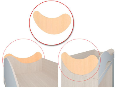 ДВУХЪЯРУСНАЯ КРОВАТЬ С ДИВАНОМ BAMBINI DIVANNO 3 SUITE