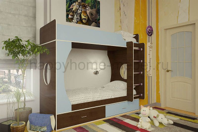 ДВУХЪЯРУСНАЯ КРОВАТЬ ОРБИТА 2