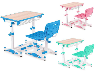 ПАРТА-ТРАНСФОРМЕР ЛИБАО LK-09 (СТАРОЕ НАЗВАНИЕ LB-D09 + СТУЛ LB-C15)