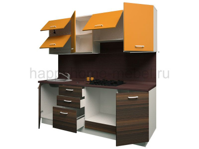ГОТОВАЯ ПРЯМАЯ КУХНЯ СOLOR WOOD 1 2200