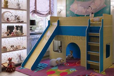 КРОВАТЬ-ЧЕРДАК С ГОРКОЙ ОРБИТА 20