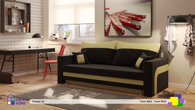 ПРЯМОЙ ДИВАН ЕВРОКНИЖКА СТЮАРТ-10  2150X1100