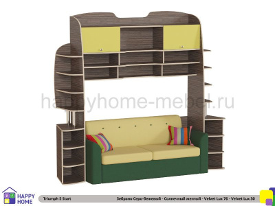 ДЕТСКАЯ СТЕНКА ТРИУМФ -5 (СТАРТОВАЯ КОМПЛЕКТАЦИЯ)