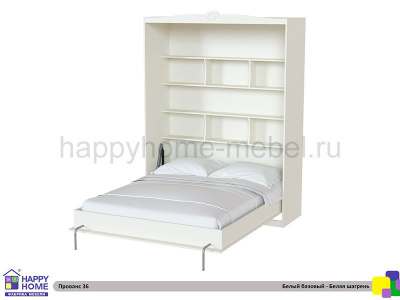 ШКАФ-ДВУСПАЛЬНАЯ КРОВАТЬ HAPPY KIDS ПРОВАНС 36