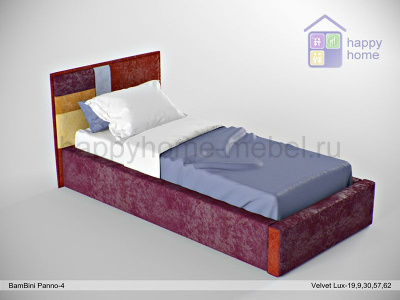 МЯГКАЯ ДЕТСКАЯ КРОВАТЬ BAMBINI PANNO 4