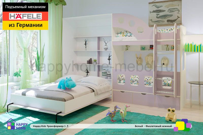 ШКАФ-КРОВАТЬ И ДВУХЪЯРУСНАЯ КРОВАТЬ TRANSFORMER 1.1