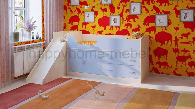 КРОВАТЬ-ЧЕРДАК ОРБИТА 9 + ГОРКА