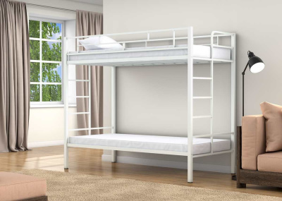 ДВУХЪЯРУСНАЯ МЕТАЛЛИЧЕСКАЯ КРОВАТЬ ВАЛЕНСИЯ ТВИСТ