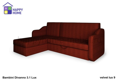 Угловой диван - кровать BamBini Divanno 3.1 Lux