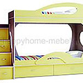 Высокие двухъярусные кровати
